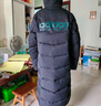 adidas 500蓬長(cháng)款保暖鴨絨羽絨服男大童兒童阿迪達斯官方輕運動(dòng) 黑色   176 曬單實(shí)拍圖