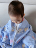 貝谷貝谷嬰兒被子紗布兒童提花被子純棉寶寶蓋毯幼兒園空調毛毯被四季通用 6層純棉提花被 小狗藍120*150cm 曬單實(shí)拍圖