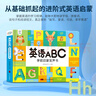 英語(yǔ)ABC學(xué)前啟蒙發(fā)聲書(shū) 學(xué)英語(yǔ)單詞英文兒歌點(diǎn)讀有聲書(shū)3-6歲幼兒銜接早教英語(yǔ) 曬單實(shí)拍圖