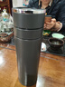 艾曼格（IMOGY）保溫杯男士商務(wù)茶水分離泡茶杯車(chē)載水杯燜茶杯速開(kāi)杯子 復古灰550ml【經(jīng)典款】 曬單實(shí)拍圖