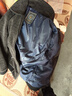 才俏洋氣中老年夾克50到60歲爸爸春秋款中年男士外套男老人寬松加厚外 黑灰色-翻領(lǐng) L 175碼-100-120斤 曬單實(shí)拍圖