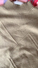 羅蒙（ROMON）高檔半高領(lǐng)洋氣毛衣女士秋冬2024新款寬松時(shí)尚內搭針織打底衫 駝色 L 建議110-120斤 曬單實(shí)拍圖