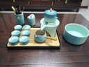 三旬 高檔輕奢錦繡自動(dòng)功夫茶具套裝家用陶瓷懶人泡茶神器茶壺禮盒 曬單實(shí)拍圖