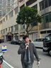 UBV可機(jī)洗針織開衫男士外套2024秋季新款高領(lǐng)半拉鏈休閑立領(lǐng)毛衣 咖啡 2XL（建議140-160斤） 曬單實(shí)拍圖