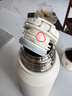 cica保溫杯壺嬰兒外出便攜式?jīng)_泡奶大容量316食品級72小時(shí)以上保溫 白色1000（全316內膽） 曬單實(shí)拍圖