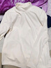 真維斯（JEANSWEST）德絨打底衫女裝秋冬季長袖t恤上衣服加絨保暖加厚內(nèi)搭半高領(lǐng)秋衣 米色 純色 S 曬單實(shí)拍圖