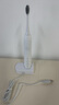 牙護(hù)士掃振聲波二合一電動(dòng)牙刷成人軟毛家用全自動(dòng)掃振聲波牙刷 淺黃色 曬單實(shí)拍圖