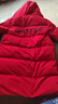 雪中飛童裝男童羽絨服中大童工裝休閑女童長(cháng)款兒童羽絨服紅色150cm 曬單實(shí)拍圖