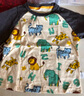 贏一貝（Yingyibei）嬰兒衣服休閑短袖T恤新款韓版夏裝男童3歲幼兒女寶寶兒童小童上衣 滿印老虎 90 曬單實拍圖