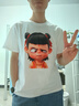 ESCURLTF衣服定做印照片T恤diy來圖定制情侶服裝自定義文字短袖男女班服潮 一件起訂 XL 曬單實拍圖