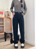 Calvin KleinJeans25春夏女士經(jīng)典潮流美式復(fù)古ck微彈寬松直筒牛仔褲47AB738 寬松直筒-牛仔深藍(lán)YV4(R-標(biāo)準(zhǔn)版) 27 160/68A（2.1尺）70CM 曬單實(shí)拍圖