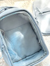 宜麗客（ELECOM）mini小食量痛包透明背包斜挎包輕量化防潑水通勤高顏值DIY書(shū)包 冰川藍 曬單實(shí)拍圖