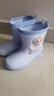 迪士尼兒童雨鞋女童中筒防滑雨靴冰雪公主小寶寶水鞋 P21014藍(lán)色 200mm  曬單實(shí)拍圖