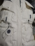 2024新款白鴨絨加肥加大碼羽絨服女200斤胖mm短款派克羽絨服300斤 白色 3XL 曬單實拍圖