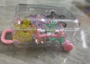 沃思凱卡通水晶流沙爆閃三麗歐小烏龜對對碰盲袋迷你小擺件卡通海龜玩具 小烏龜13個(gè)+透明紫小旅行箱 曬單實(shí)拍圖