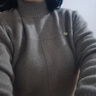 恒源祥半高領(lǐng)加厚毛衣女高端品牌保暖純羊絨衫冬季內(nèi)搭中年內(nèi)搭打底衫女 駝色 XL 【建議120-130斤】 曬單實拍圖