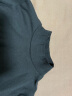 无印良品 MUJI 女式 弹力罗纹编织 半高领长袖T恤 BBM02A1A 打底衫 炭灰色 S 晒单实拍图
