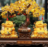 聚善緣財源廣進(jìn)發(fā)財樹招財貓擺件店鋪收銀臺裝飾工藝品喬遷開業(yè)禮物 【京倉速發(fā)】中號長39寬14高32cm 曬單實(shí)拍圖
