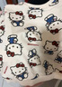 戴維貝拉（DAVE＆BELLA）【Hello·Kitty聯(lián)名】女寶寶衛(wèi)衣褲子套裝兒童兩件套秋季新款童裝 米白【現(xiàn)貨】 100 cm（建議身高90-100cm） 曬單實拍圖