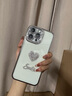 葵也適用蘋(píng)果16Promax手機殼鏡頭全包iPhone15Plus新年款女紅色14外殼 【銀色】邊鉆愛(ài)心+自帶鏡頭膜 iPhone14promax 曬單實(shí)拍圖