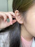 戚小米s999足銀愛(ài)心流蘇耳線(xiàn)女小眾高級感耳環(huán)免摘睡覺(jué)養耳洞耳釘銀耳飾 愛(ài)心流蘇耳線(xiàn)【999足銀】 曬單實(shí)拍圖