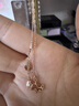 周生生  18K玫瑰金薄荷系列獨(dú)角獸彩金項(xiàng)鏈女 92256N 定價(jià) 曬單實(shí)拍圖