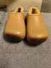 chikoku新款大橘大利卡皮巴拉勃肯鞋女秋冬季毛毛拖居家情侶防水棉拖鞋男 小氮黃【包跟】 36-37 【適合36-37碼】 曬單實(shí)拍圖