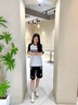 CAMILA KSENIA阿甘鞋女2025新款爆款夏季網(wǎng)面百搭鞋透氣女款平跟平底運動休閑鞋 綠色 38 曬單實拍圖
