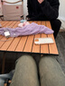 衣然呈品休閑百搭復古直筒牛仔褲女春夏新款高腰顯瘦遮胯微喇馬蹄長褲子女 藍色 L 【建議110-120斤】 曬單實拍圖