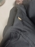 棉致美式工裝褲子男春秋冬季新款寬松潮流重磅休閑褲男士長(cháng)褲 黑色【K316常規高品質(zhì)】 L 100-120斤 曬單實(shí)拍圖