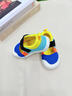 愛(ài)比樂(lè )可幼兒園室內鞋2025春秋兒童帆布鞋男童軟底防滑兒童鞋女防撞入園鞋 彩色 【單里-軟底防滑】 28 鞋內長(cháng)17.5cm/適合腳長(cháng)17cm 曬單實(shí)拍圖