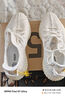 阿迪達斯 （adidas）【嚴選好物】 Yeezy Boost 350 V2 椰子350男女休閑跑步鞋 純白2.0冰淇淋HQ6316 42 曬單實拍圖