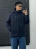 Scofield【防水90鵝絨】男裝24年冬季新款時尚休閑保暖連帽羽絨服 藏青色 L (175) 曬單實拍圖