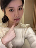 LDBE拼接蕾絲蝴蝶結(jié)長(zhǎng)袖針織衫女秋冬內(nèi)搭打底修身設(shè)計(jì)感韓系毛衣上衣 杏色 S 曬單實(shí)拍圖