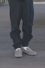 UGG春季新款男士舒適淺口豆豆鞋樂福鞋 1166762 SKP|煙羽灰色 40  曬單實(shí)拍圖