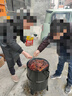 烤地瓜爐圍爐煮茶燒烤爐木炭家用煙熏烤爐戶外烤臘肉雙層烤架室內(nèi) 雙層煙熏爐 曬單實拍圖