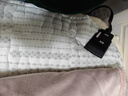 飛利浦（PHILIPS）石墨烯電熱毯純棉單雙人電褥子雙控溫除螨暖被家用安全斷電年終獎(jiǎng) 純棉加厚雙人四區(qū)控【1.8m*2m】 曬單實(shí)拍圖