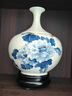 伯莎丹頓（BERTHA DENTON） 陶瓷手繪花瓶擺件 中式客廳電視柜裝飾品輕奢大氣工藝品賞瓶 賞瓶（牡丹）國香【錦盒包裝】 曬單實拍圖