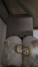 利達(dá)妮（TZLDN）包跟棉拖鞋女士秋冬季保暖加絨居家用室內(nèi)可愛情侶棉鞋男外穿冬天 白色 38-39 【適合37-38碼】 曬單實(shí)拍圖