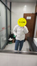 尤尼克斯（YONEX）YY2025新款羽毛球服羽絨服男女短秋冬防風(fēng)保暖YOBC4056CR 女羽絨服YOBC4057CR-305灰白色 M 曬單實(shí)拍圖