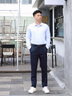 金利來西褲男【垂順/抗皺/易打理/可機(jī)洗】春夏新款顯瘦商務(wù)西裝褲子 EPTG12936012-藏藍(lán)-95 33 175/84A 推薦150-160斤 曬單實(shí)拍圖