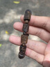 九刀匠越南芽莊沉香手串沉水級高端老料奇楠雕刻梅蘭竹菊男女佛珠手鏈 奇楠野料約9-10*12-13mm*12顆*11g 曬單實(shí)拍圖