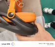 回力洞洞鞋男夏季外穿開(kāi)車(chē)兩用運動(dòng)沙灘涼鞋男士防滑包頭拖鞋情侶女款 黑橘 40 -41 曬單實(shí)拍圖