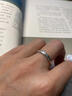 京蔻迪西藏六字真言經(jīng)文S925情侶戒男女款復古素圈戒指開(kāi)口可調尾戒 小號適合女生或手指偏細 開(kāi)口可調節 曬單實(shí)拍圖