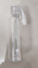 樂(lè )扣樂(lè )扣運動(dòng)水杯塑料杯學(xué)生透明水瓶tritan杯子隨手杯夏季便攜喝水直飲杯 白色550ml 曬單實(shí)拍圖