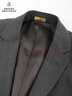 布克兄弟（BrooksBrothers）【100%綿羊毛】男士新款經(jīng)典缺角領(lǐng)西服修身純色西裝外套 0007-灰色 42 42RG 曬單實(shí)拍圖