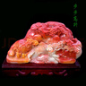 詩(shī)華歌迪壽山石仿天然原石擺件客廳大石頭裝飾觀(guān)賞居家送朋友喬遷長(cháng)輩禮品款五 鴻運步步高升長(cháng)23cm高17 曬單實(shí)拍圖