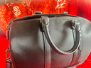 新秀麗（Samsonite）休閑女士手提包包女包單肩斜挎包QV2黑色送女友禮物 曬單實(shí)拍圖