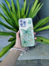 木允瑤【趙露思同款】適用蘋(píng)果16promax手機殼羽紗iphone16pro感15pro墨竹蝴蝶14手鏈新款女硅膠全包 羽紗鏡頭膜-銀色-綠墨竹蝴蝶+手鏈 iPhone 13 Pro Max 曬單實(shí)拍圖