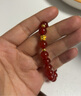 中國黃金（CHINA GOLD）福袋黃金手鏈女足金轉運珠瑪瑙手串生日禮物送女友老婆紀念日 足金福袋紅瑪瑙手串 曬單實(shí)拍圖